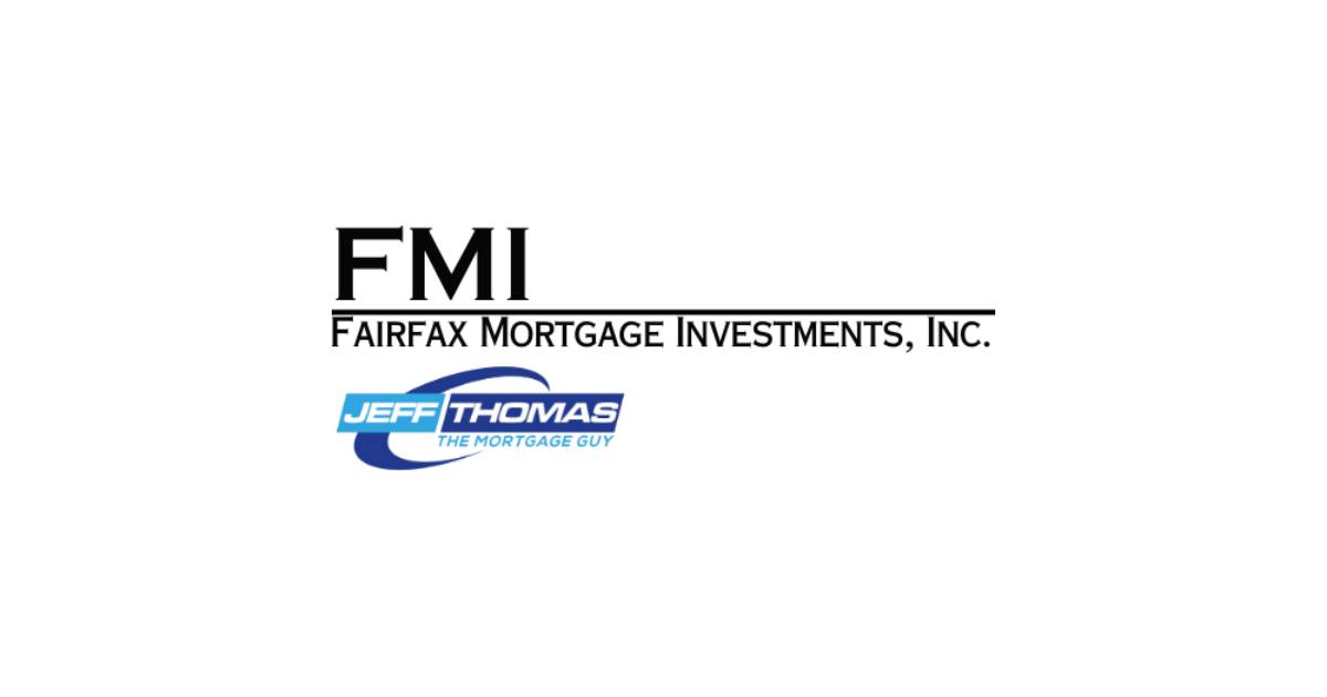 Fairfax Mortgage Broker Fairfax Mortgage Investments, Inc.